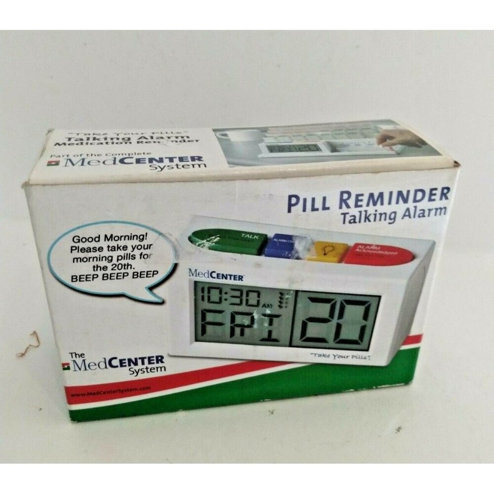 Medcenter System Talking Alarm Clock (Clock Only) Brand: MedCenter